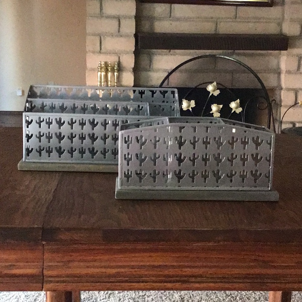 Cactus Desk Organizers